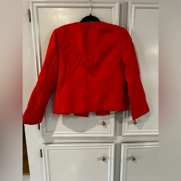 J Crew Wool Astrid Jacket Liberty Floral Blazer Size 6 - Picture 3 of 9